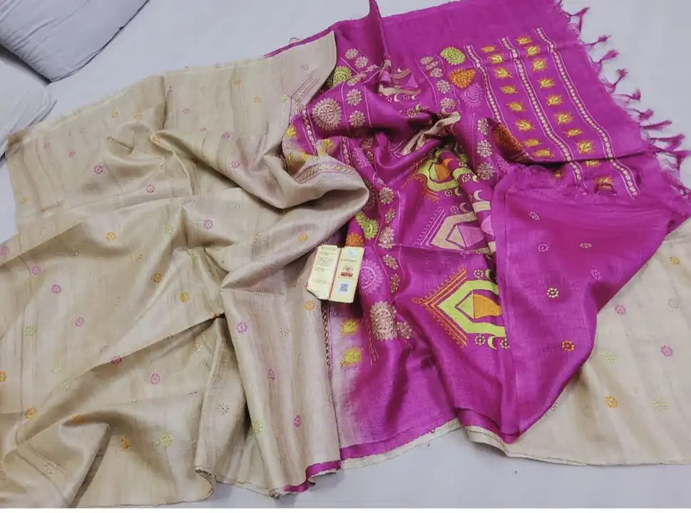 BHAGALPURI TUSSAR BY TUSSAR SAREE  uploaded by S.N.COLLECTIONS  on 2/12/2024