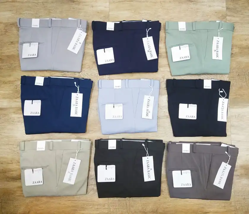 Imported Mark Fabric Peanut Watch Pocket, Cheera, Cut Belt, Bottom OT Polo-fit, Slim-fit Trousers uploaded by Panzar Jeans  on 2/12/2024