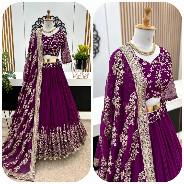Post image A1

💥💕*Presenting New Wedding Collection Lehenga Choli With Full Heavy Embroidery Sequence Work*👌💕

💃*Lehenga Fabric   :* Faux  Georgette With Heavy Embroidery Sequence Work* 
💃*Lehenga Flair:* 3 mtr
💃*Lehenga Inner :* Micro Cotton
💃*Lehenga Length :* 42-43 Inch 

💃*Choli  Fabric:* Faux  Georgette With Heavy Embroidery Sequence Work With Extra Sleeves Fabric and Attached *Cups* 
 *(Full Stiched XL Size XXL Margin )*

💃*Dupatta Fabric :* Heavy Faux Georgette With Embroidery Sequence Work And l Embroidery Sequence Lace Bodar
💃*Dupatta Length:* 2.10 mtr

⚖️ *Weight*    : 1 Kg

*💕👌Free Size Semistiched Lehenga With  Full Stitch Choli With Attached Cups &amp; Lehenga Lenth Is 42 Inches*

*👉 Rate :-1550+$*👈❤️👌

💕*One Level Up*💕 
👌*A One Quality*👌