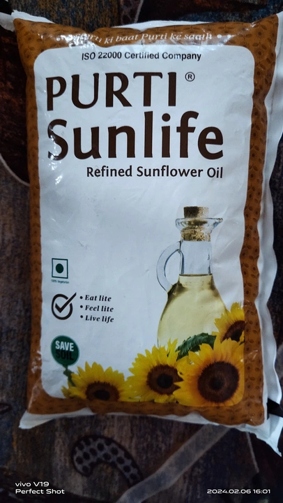 Purti Sunflower oil  uploaded by Om Gupta Enterprise on 2/12/2024