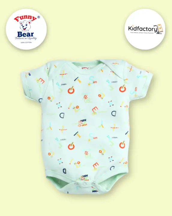 Funny Bear wholesale baby rompers | kids clothes manufacturer India  uploaded by business on 2/13/2024