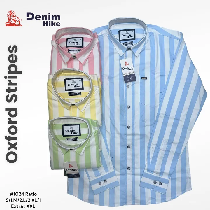 Strips shirt uploaded by Shree Om Industries  on 2/13/2024