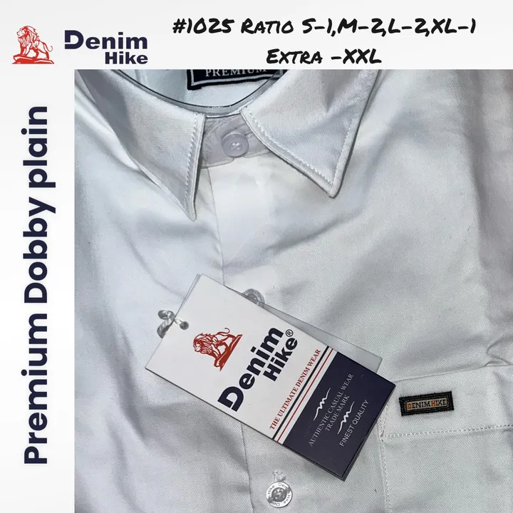 Plain shirt  uploaded by Shree Om Industries  on 2/13/2024