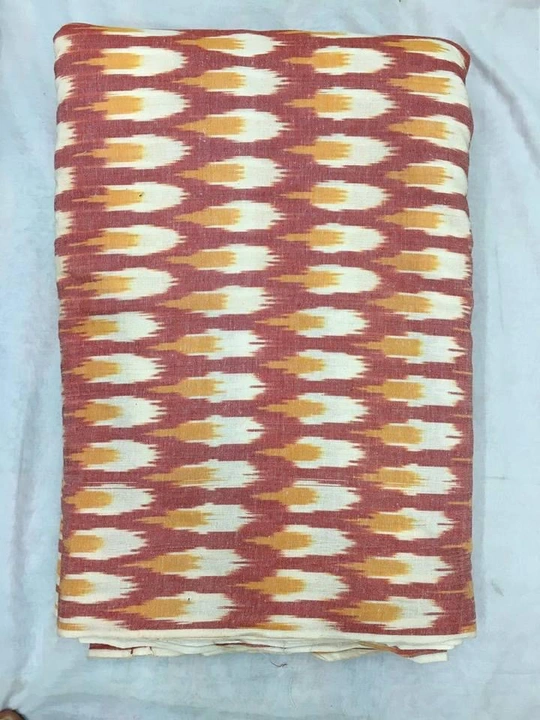 Pochampalle Ikath Cotton fabric uploaded by Pochampalle Ikkath silk & cotton Handloom on 2/13/2024
