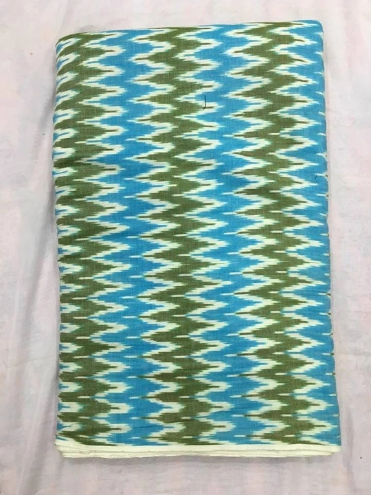 Pochampalle Ikath Cotton fabric uploaded by Pochampalle Ikkath silk & cotton Handloom on 2/13/2024