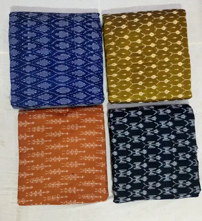 Pochampalle Ikath mercerized Cotton fabric uploaded by Pochampalle Ikkath silk & cotton Handloom on 2/13/2024