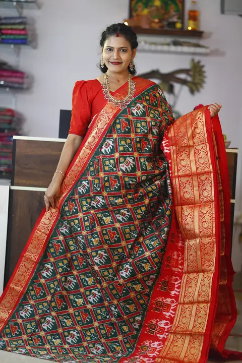 Post image Hey! Checkout my new product called
Pochampalle Ikath Kanchi border Silk Sarees.