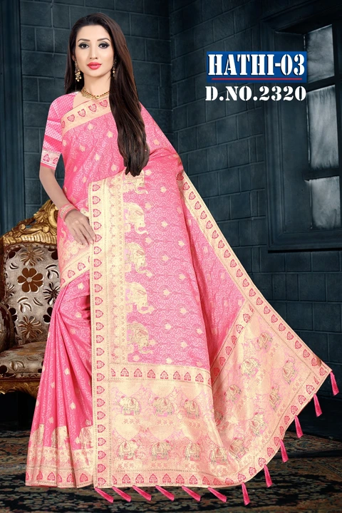 Fancy banarasi saree  uploaded by business on 2/13/2024