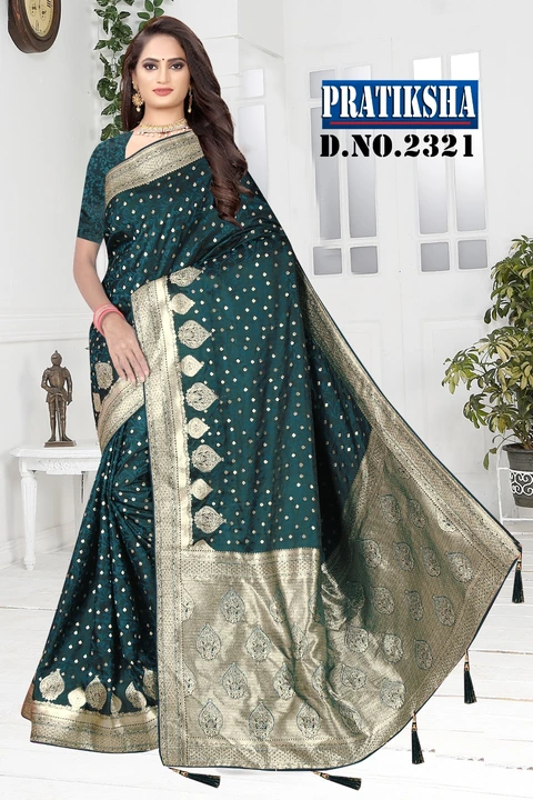 Fancy banarasi saree  uploaded by LD creation on 2/13/2024