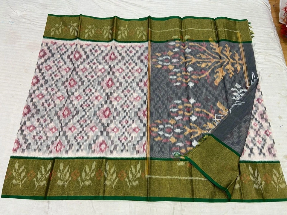 Pochampalle Ikath Sico Sarees uploaded by business on 2/14/2024