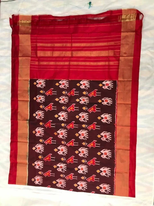 Pochampalle Ikath Silk Dupatta uploaded by Pochampalle Ikkath silk & cotton Handloom on 2/14/2024