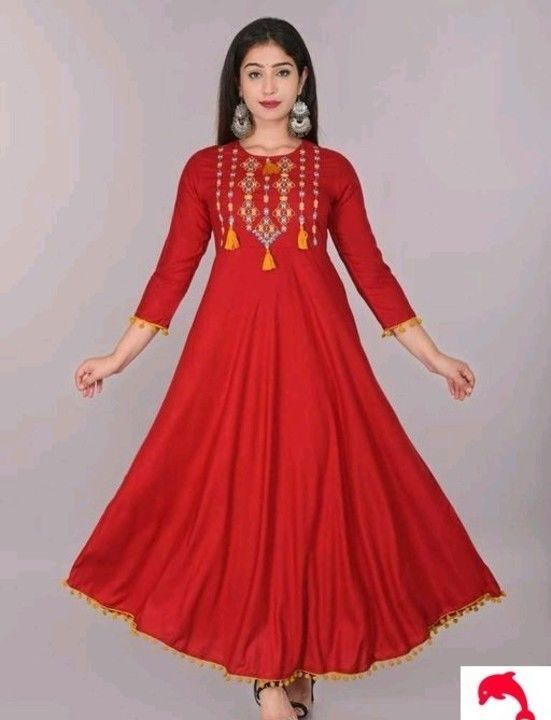 Trendy Graceful Kurtis
Fabric: Rayon
Sleeve Length: Three-Quarter Sleeves
Pattern: Embroidered
Combo uploaded by business on 3/25/2021