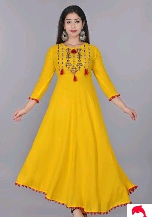 Trendy Graceful Kurtis
Fabric: Rayon
Sleeve Length: Three-Quarter Sleeves
Pattern: Embroidered
Combo uploaded by Siddhivinayak ladies garments on 3/25/2021