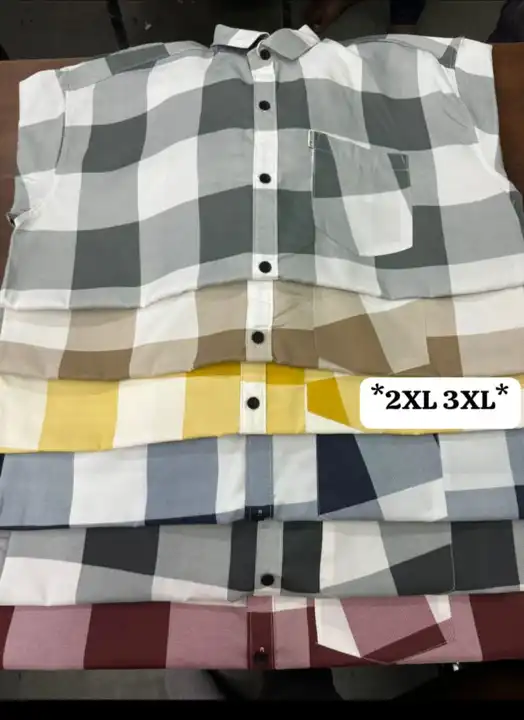 Men's check shirt  uploaded by S m enterprise  on 2/15/2024