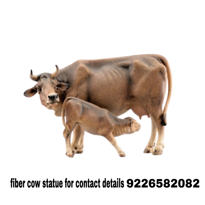 Cow frp tatue  uploaded by business on 2/15/2024