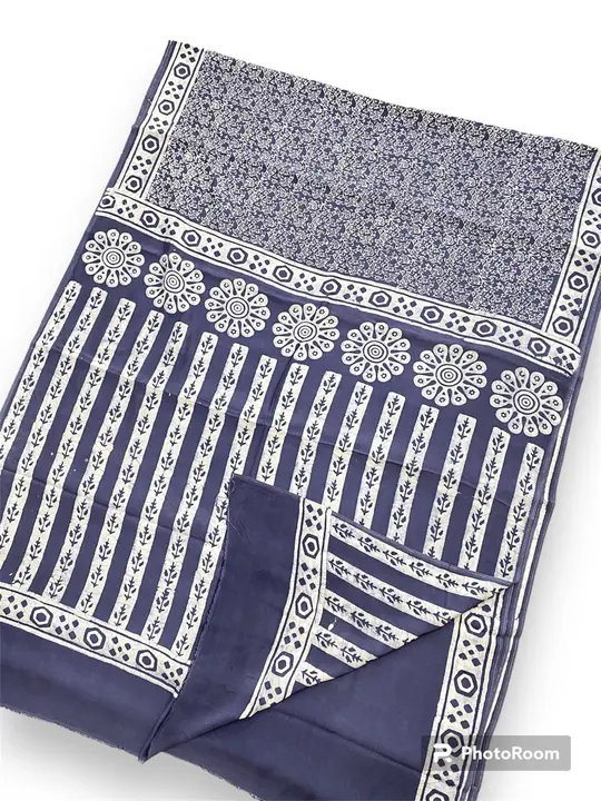 *Hand Block Wax Batik Print* *Indonesian style  Muslin Sarees* 
*Fine Quality Muslin Fabric*  🌸🌸
* uploaded by NOOR BATIK ART on 2/16/2024