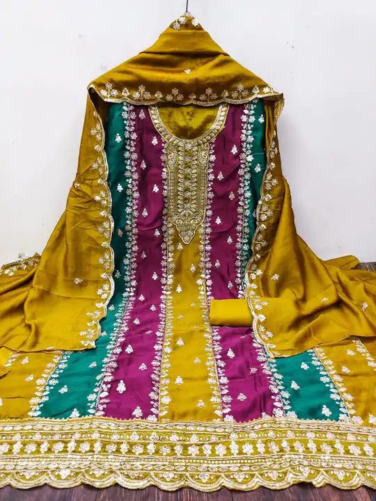 Suit uploaded by Kesari Nandan Fashion saree and dress material on 2/16/2024