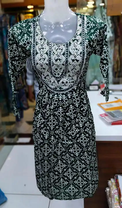 Nayra work boutique designer kurti uploaded by Swastik creation on 2/16/2024