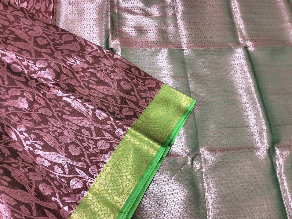 Post image Silk cotton sarees
All self saree with contrast blouse and pallu
Gives u soft silk feel
Rate 1150+shipping
For order contact 095979 95277