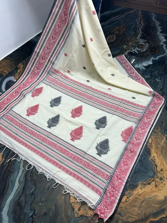 Handloom cotton saree  uploaded by Matri Saree Center on 2/16/2024