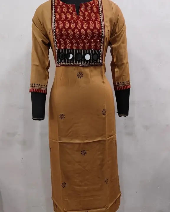 Reyon KURTIES  uploaded by Guru kripa textiles on 2/16/2024