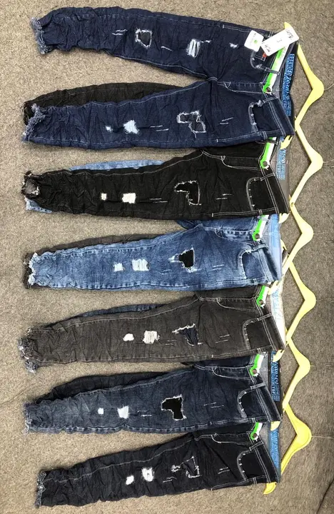 Cotton boy cotton funky damage jeans uploaded by Kartik collection on 2/17/2024