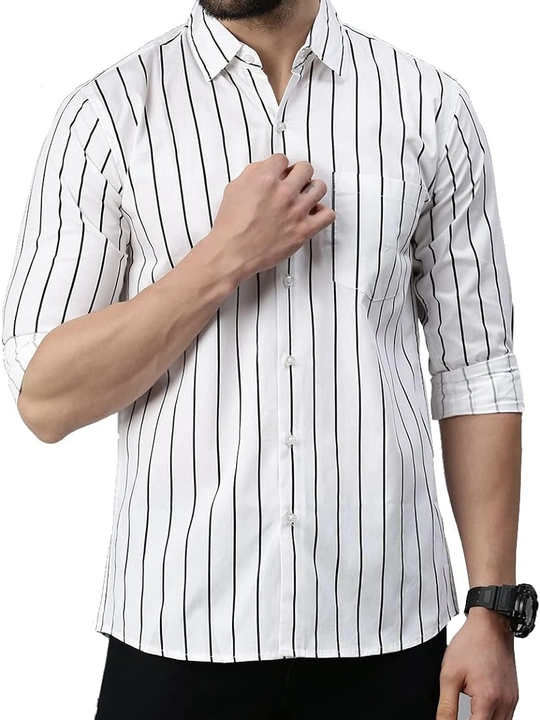 Men stripes shirt  uploaded by business on 2/17/2024