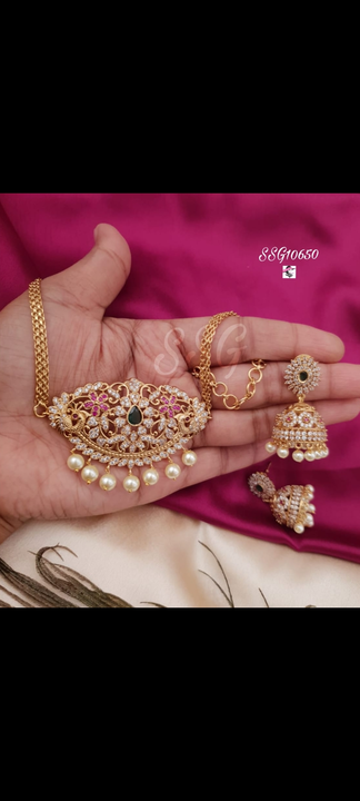 Post image Beautiful jewellery premium high quality gold plated in minimum range available