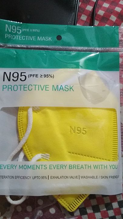 N95 KN95 Mask | Respirator Valve | 5 layer Certified | Anti Pollution | Washable. uploaded by Navkar Traders on 7/18/2020