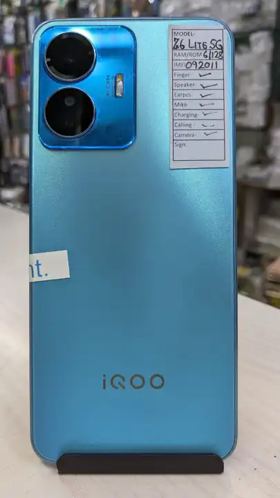 IQOO Z6 Lite, 5G, 6/128 Gb  uploaded by business on 2/17/2024