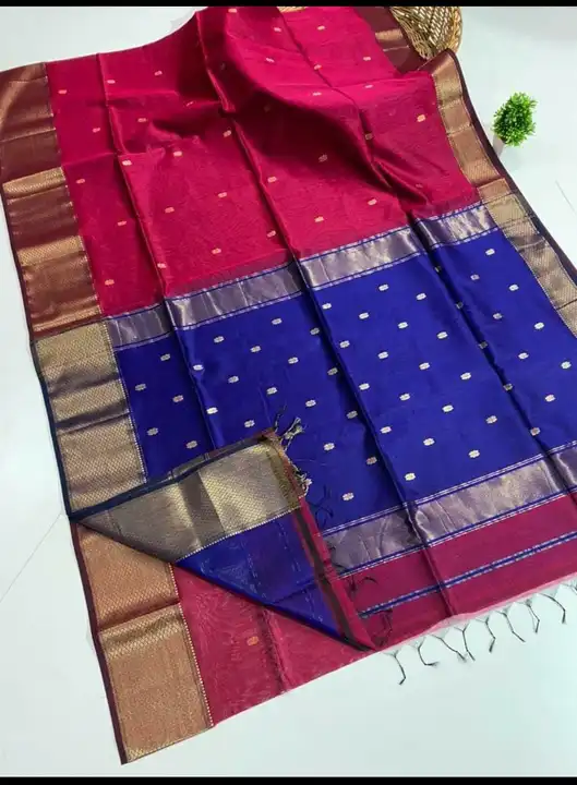 Handloom Small guti saree uploaded by business on 2/18/2024