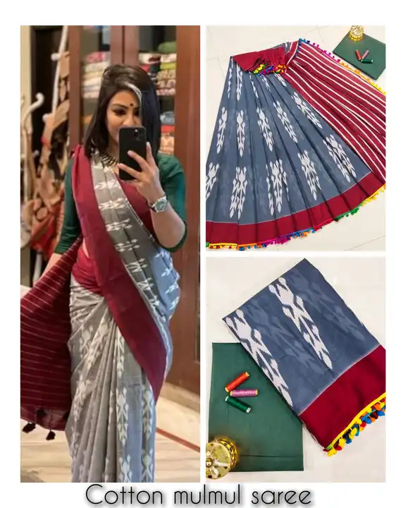 Cotton saree  uploaded by Indiana Creations  on 2/19/2024