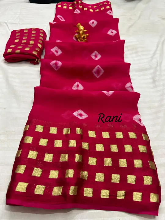 9983344462 New launched💥 this Wedding Season special sarees 💠💠💠 

⚡⚡ Jorjat Dibbi gulti bandhej  uploaded by Gotapatti manufacturer on 2/19/2024