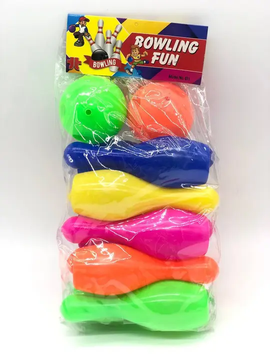 Plastic bowling game set uploaded by Hypecart on 2/19/2024