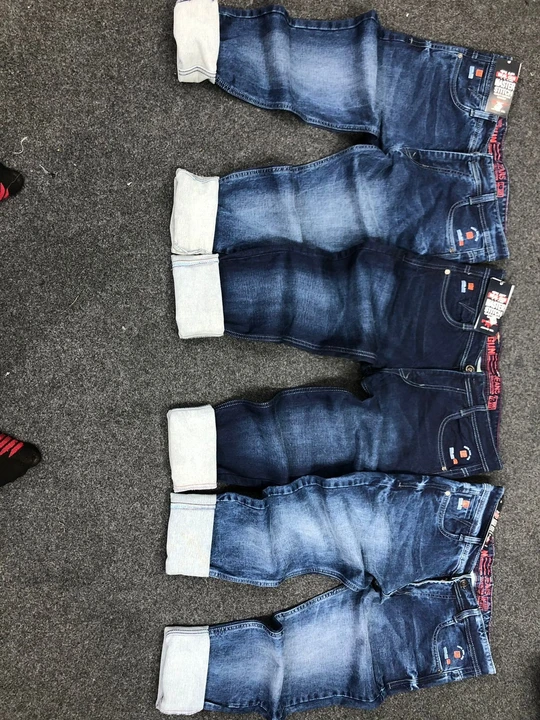 Real Gun Cotton By Cotton Fabric Power Lycra Basic Jeans 👖🔥 For Men  uploaded by Jeans Pants on 2/19/2024