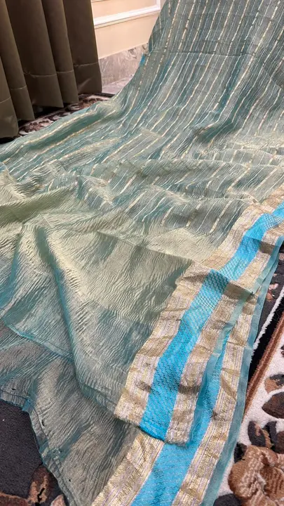 Tissue sarees  uploaded by M.S Silk Saree on 2/20/2024