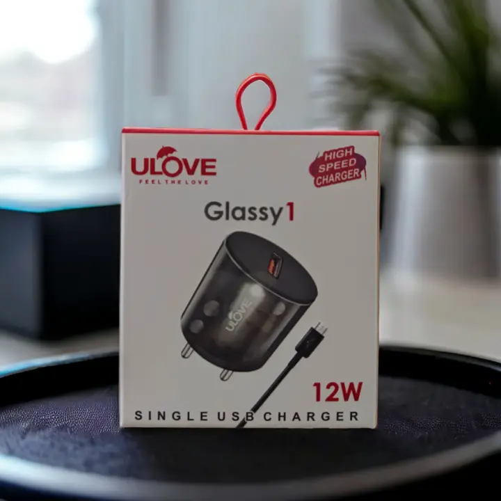 ULOVE Glassy 1 12w Charger uploaded by Alvin Mobile & Computer Accessories on 2/20/2024