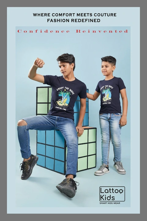 Kids t shirt  uploaded by Shiv Shakti fashion  on 2/21/2024