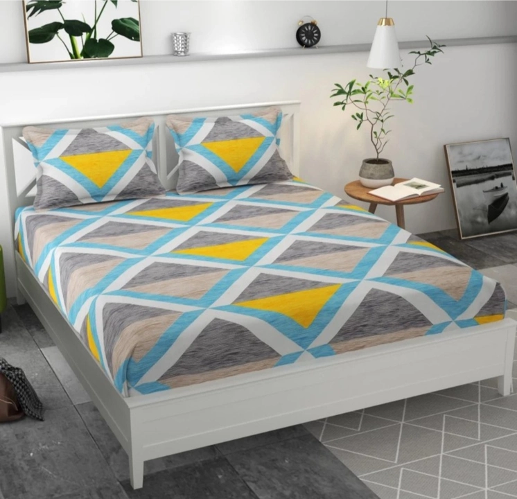 Soft Touch (1double bedsheet + 2 pillows) Size -Bedsheet- 230*235 cms, Pillow - 18* 55 cms uploaded by Delhi wholesaler on 2/21/2024