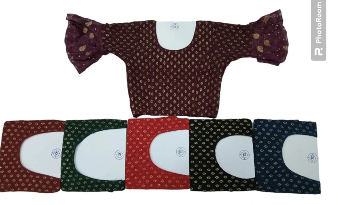 Fancy lycra frill blouse uploaded by Kavya trading on 2/21/2024