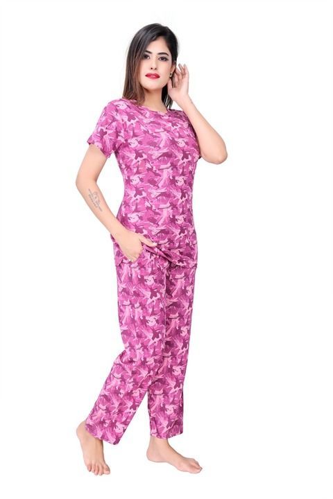 COZYPLAY PRINTED PYJAMA SET FOR WOMEN uploaded by business on 3/25/2021