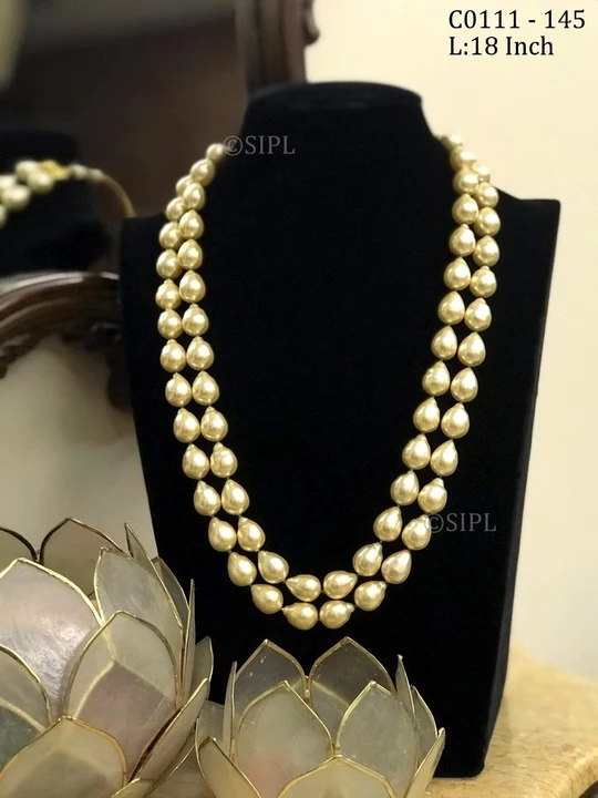 Shell Baroque pearl Necklace set uploaded by CULTURE on 2/21/2024