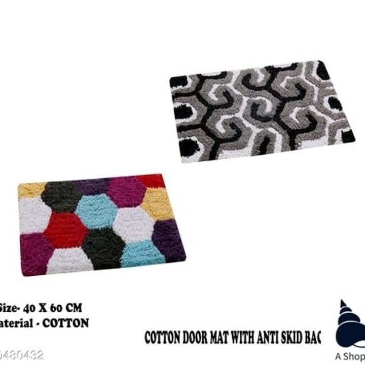 Cotton doormats(pack of 2) uploaded by business on 3/25/2021