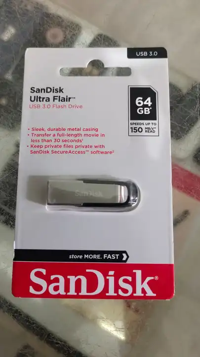 Sandisk Pendrive 3.0 Flash Drive uploaded by Mobile Telecom on 2/22/2024