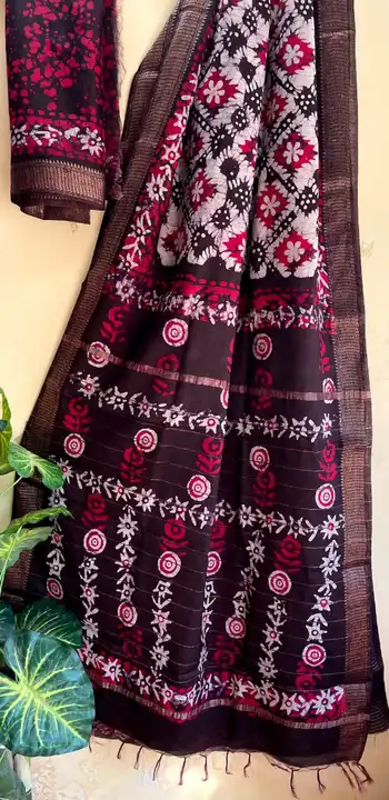 Maheshwari cotton saree  uploaded by Indiana Creations  on 2/22/2024