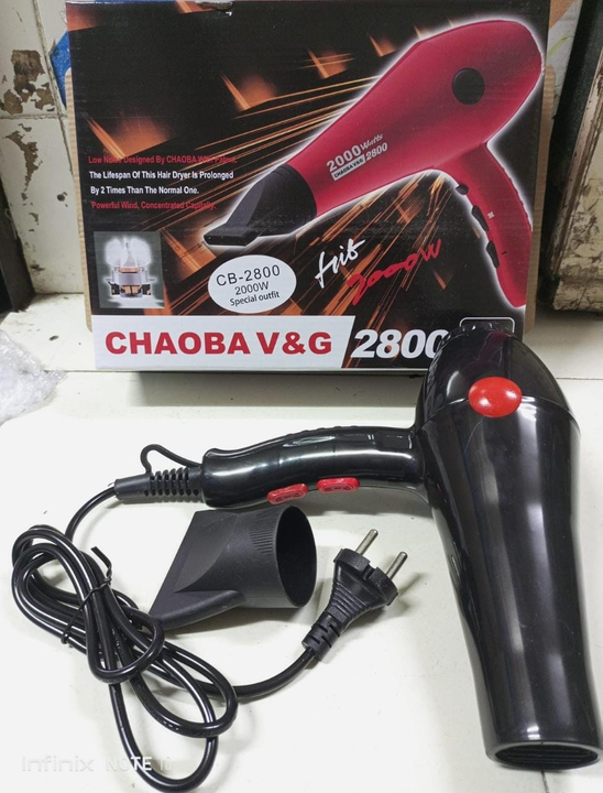 Chaoba hair dryer  uploaded by PRIYANSH INTERNATIONAL on 2/22/2024