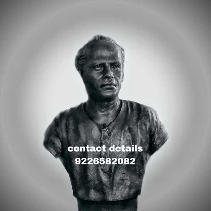 Lokshahir annabhau sathe statue  uploaded by Manekar arts yavatmal on 2/22/2024