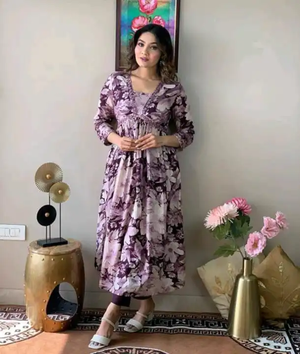 Women Embroidered Kurta and Pant set  uploaded by business on 2/22/2024
