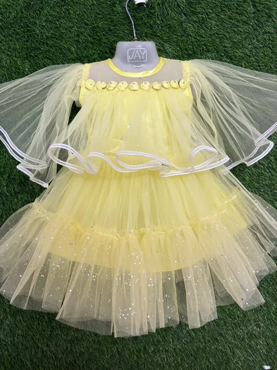 Kids party wear princess dress uploaded by ZINAX on 2/22/2024