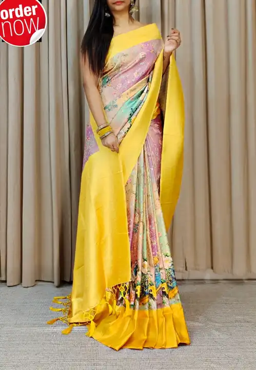 Softy silk saree uploaded by business on 2/22/2024